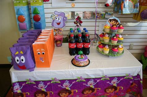 Dora the Explorer Birthday Party Ideas | Photo 1 of 24 | Explorer ...