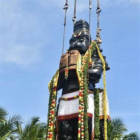 Discover The Majestic 37 Feet Anjaneyar Temple In Trichy