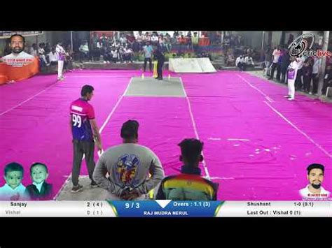 Raj Mudra Nerul Vs One Side Arav 8 Chashak 2024 YouTube