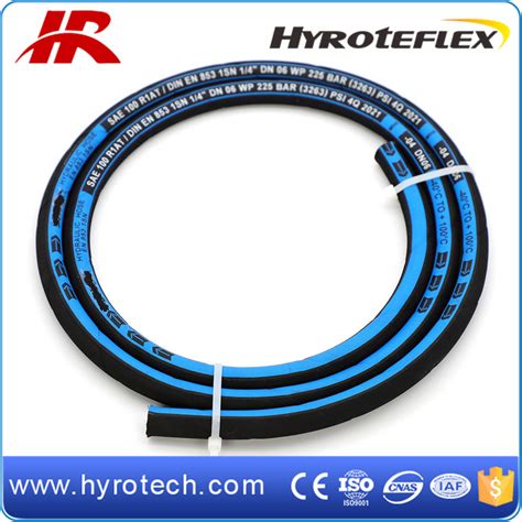 Competitive Hydraulic Hose En Wire Braid Nbr Rubber Hose Din Sn Iso