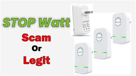 Stop Watt Reviews Stopwatt Energy Saving Device Scam Explained Youtube