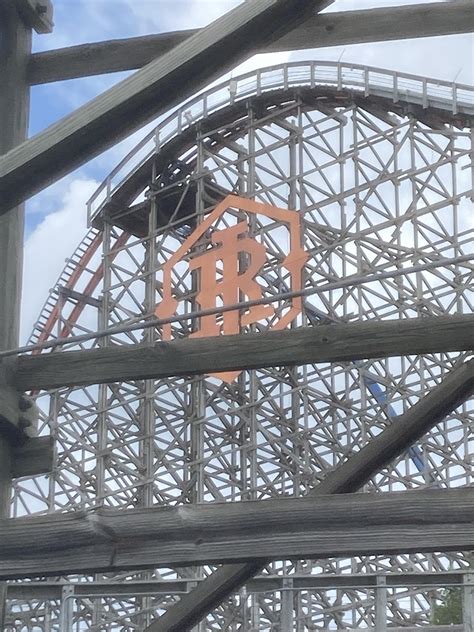 [Iron Rattler, Six Flags Fiesta Texas] is having some maintenance done ...