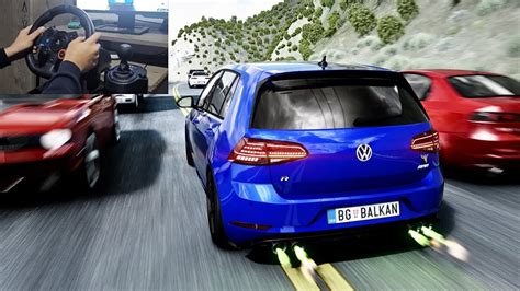 500 HP Volkswagen Golf R MK7 5 APR Stage 3 Assetto Corsa Logitech