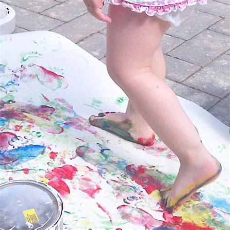 Feet Painting For Kids