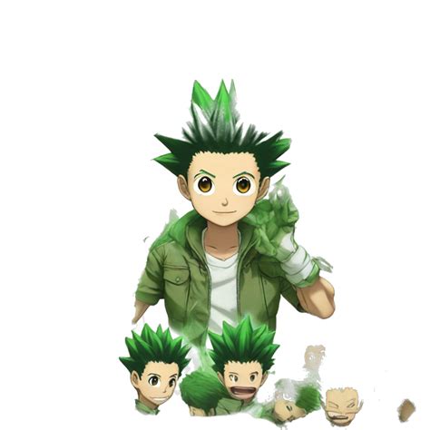 Gon Hunter X Hunter Ai Emoji Generator