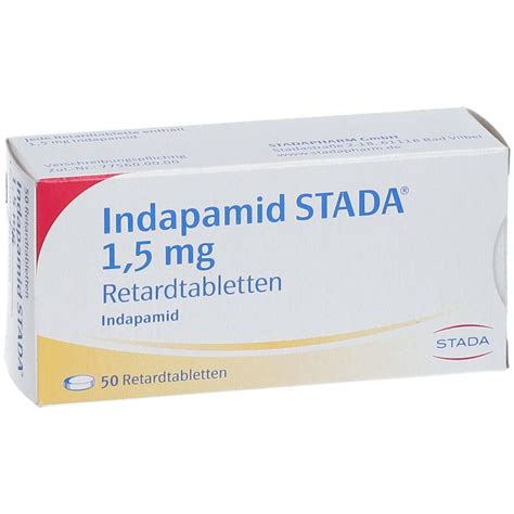 Indapamid Stada Mg Retardtabletten St Mit Dem E Rezept Kaufen