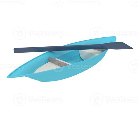 3d Illustration Of Wooden Boat 16582368 Png