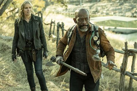 Morgan Volta Ao Set De The Walking Dead No Trailer Do Fim De Fear The Walking Dead