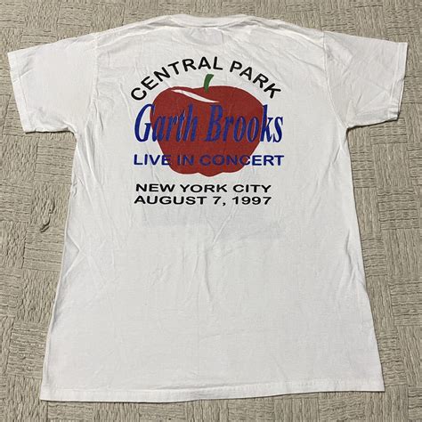 Garth Brooks Tour Vintage Live Central Park 1997 New Gem