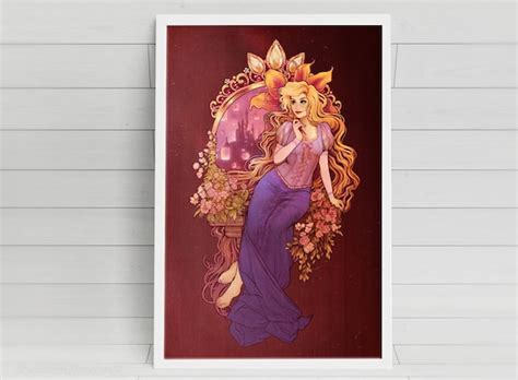 Rapunzel Poster Print - Etsy