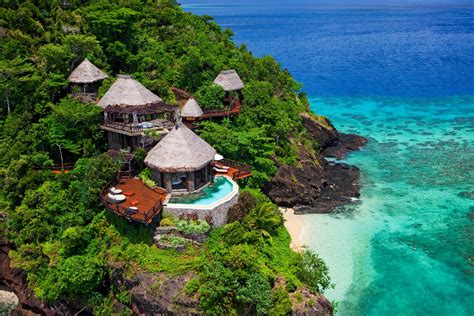 Laucala Island Resort Îles Fidji Terres Sauvages