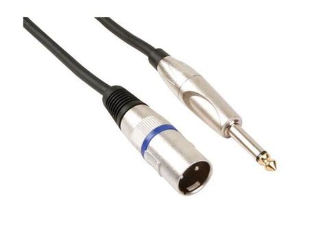 Hq Power Cable Xlr Macho A Jack Mono Macho Metros Masquesonido