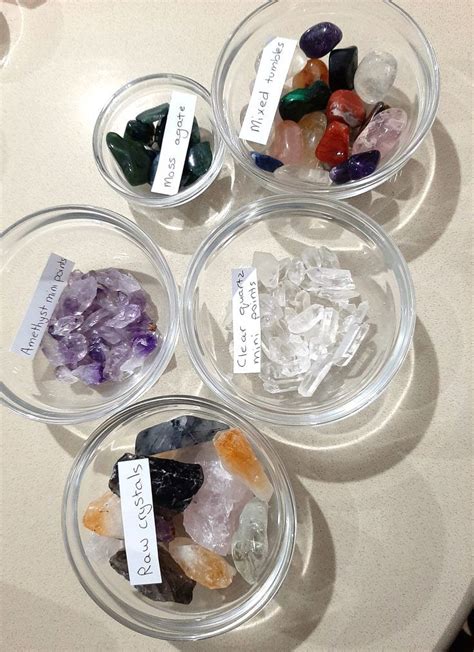 Crystal Confetti Mix Scoop Gemstone Lucky Dip Crystals Gemstones