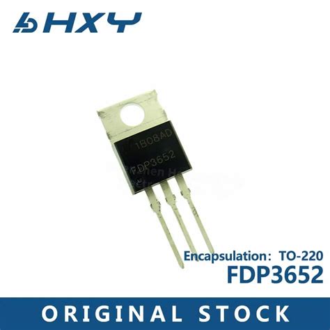 10PCS FDP3652 N Channel 100V 100A 9m 10V Patch TO 220 Stable Voltage