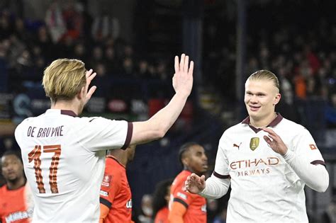 Coupe DAngleterre Avec Cinq Buts Erling Haaland Guide Manchester