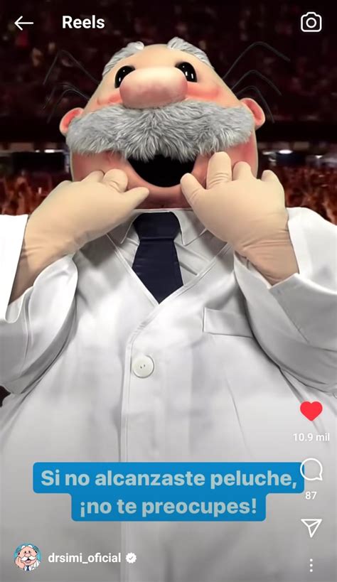Crean Filtro De Los Peluches Del Dr Simi Para Instagram