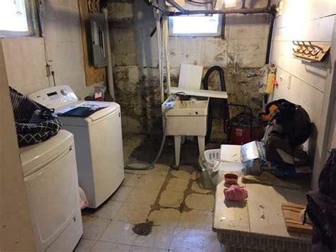 Basement Laundry Room Before And After