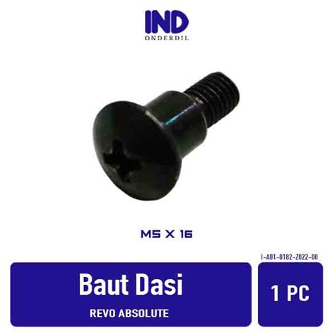 Jual Baut Dasi 5x16 Revo Absolute Cover Baud Sayap Body Bodi ABS M5x16