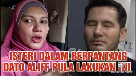 Ya Allah Berlinang Air Mata Datin Shahida Setelah Dato Aliff Tetap