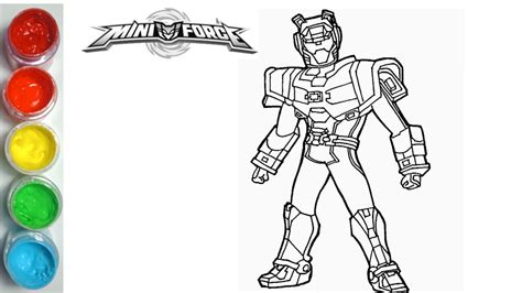 Menggambar Dan Mewarnai Miniforce Max How To Draw And Color