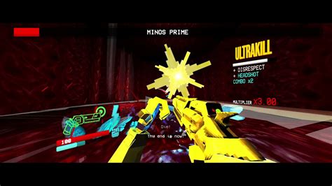 ULTRAKILL Minos Prime Nohit Alt Revolver Playstyle Violent