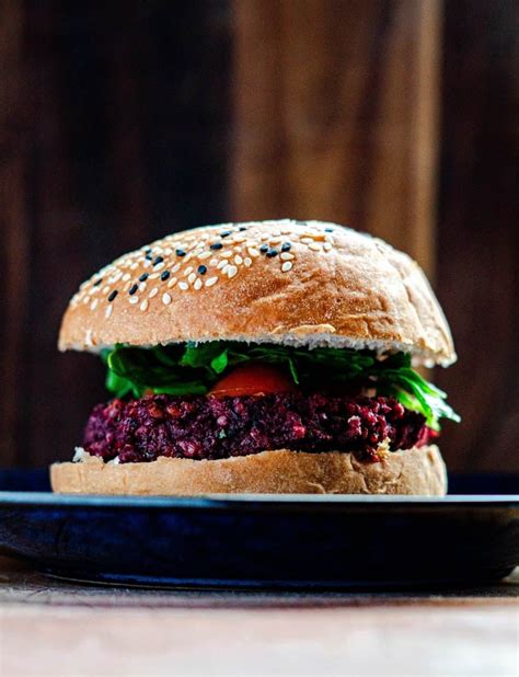 Black Bean Beetroot Burgers Babe Street Kitchen