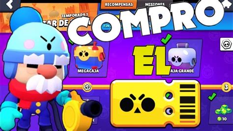 Me Compro El Pase De Batalla En Brawl Stars 💸💸 Youtube