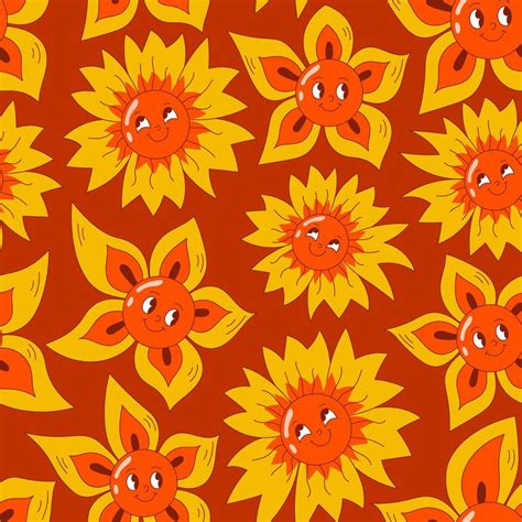 Red Groovy Seamless Pattern 21672128 Vector Art At Vecteezy