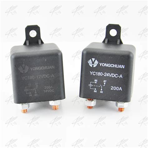 Car Truck Motor Automotive High Current Relay 12V 24V 200A 120A 2 4W