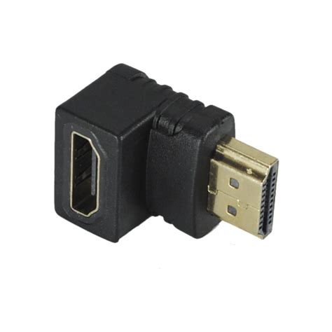 Adaptador Hdmi Em L Curva Graus Macho F Mea P Tv Painel Submarino