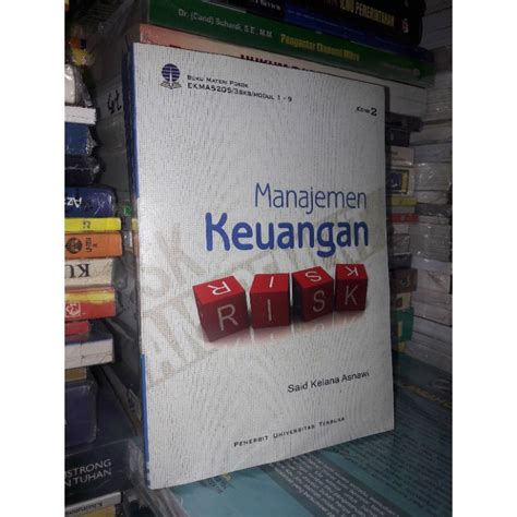 Jual Manajemen Keuangan Edisi 2 By Said Kelana Asnawi Shopee Indonesia