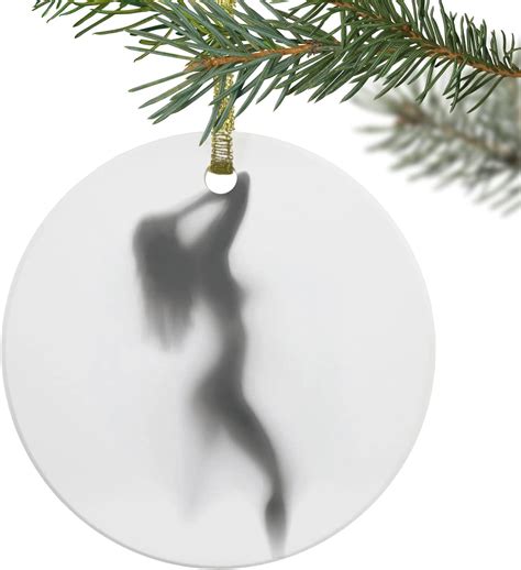 Amazon Christmas Ornaments Black And White The Shadow Of Sexy