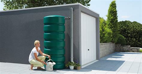 Oberirdische Regenwassertanks für Ihren Garten zuhause