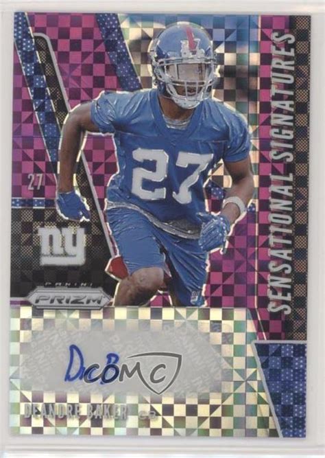 2019 Panini Prizm Sensational Signatures Purple Power Prizm SE DEB