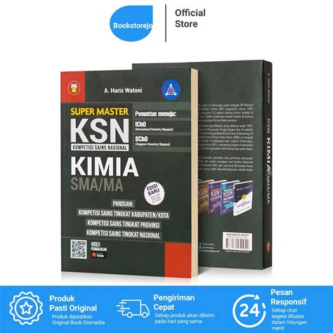 Jual Buku Olimpiade Super Master KSN Kimia SMA MA Penuntun IPhO