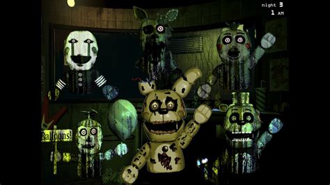 Fnaf 3 Animatronics