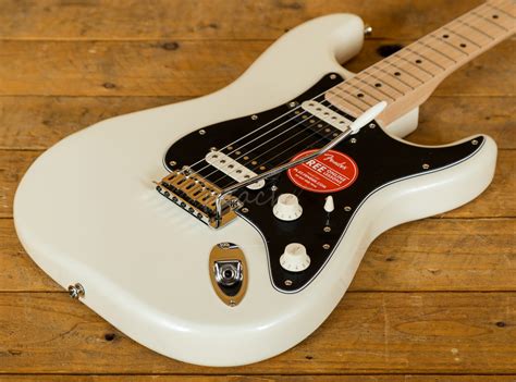 Squier Contemporary Stratocaster Hh Pearl White Peach Guitars