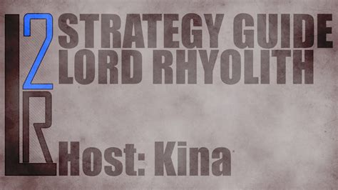 LearntoRaid S Lord Rhyolith Strategy Guide 25 Normal YouTube