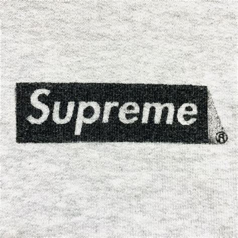 Yahoo オークション Supreme Stop Crying Hooded Sweatshirt Ash Gre