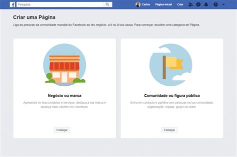 Como Criar Uma Página No Facebook Guia Passo A Passo 2019