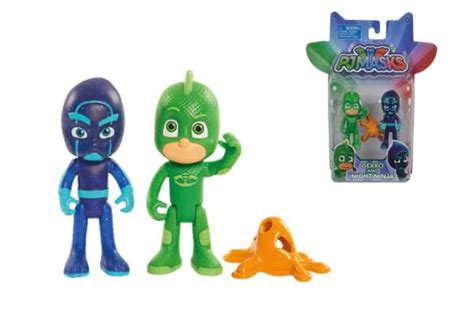 Simba Pj Masks Figuren Set Gecko Und Nacht Ninja Kunststoff Ca