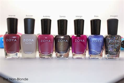 7 Favorite Zoya Nail Polish Colors From Recent Months The Non Blonde