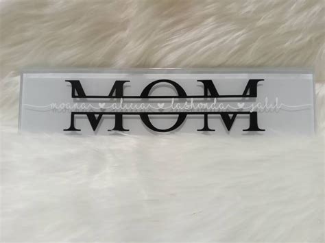 Mom Plaque Etsy