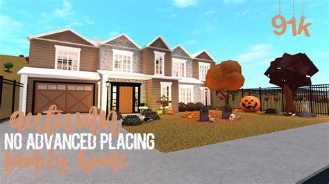 Autumn Bloxburg House Ideas