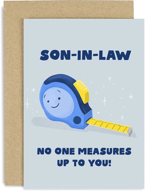 Old English Co No One Measures Up To You Card For Dad Birthday Card