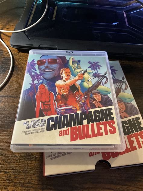 Champagne And Bullets 1993 Blu Ray From Vinegar Syndrome VSA OOP RARE