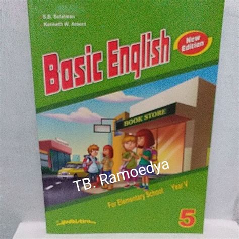 Jual Buku Basic English New Edition Sd Mi Kelas Yudhistira Shopee