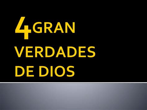 Verdades De Dios Que Transformaran Tu Vida Ppt