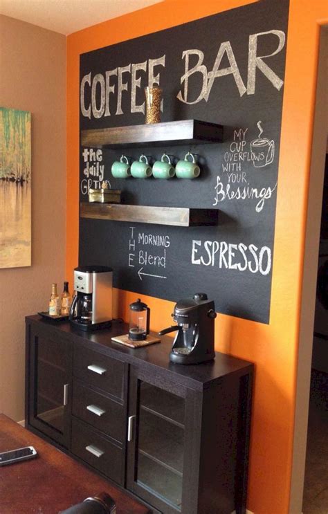 Awesome Home Coffee Bar Ideas That You Can Apply At Home Coffee