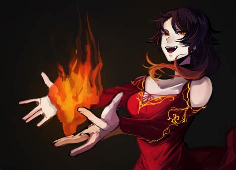 Cinder Flame Rwby Artofit